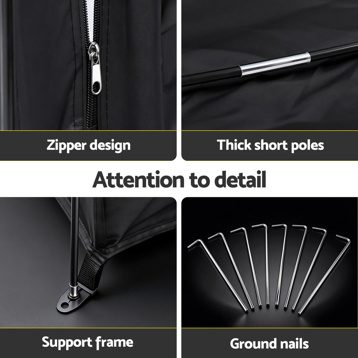 Giantz Bike Storage Tent Waterproof Outdoor UV Protection Shelter w/ Large Space