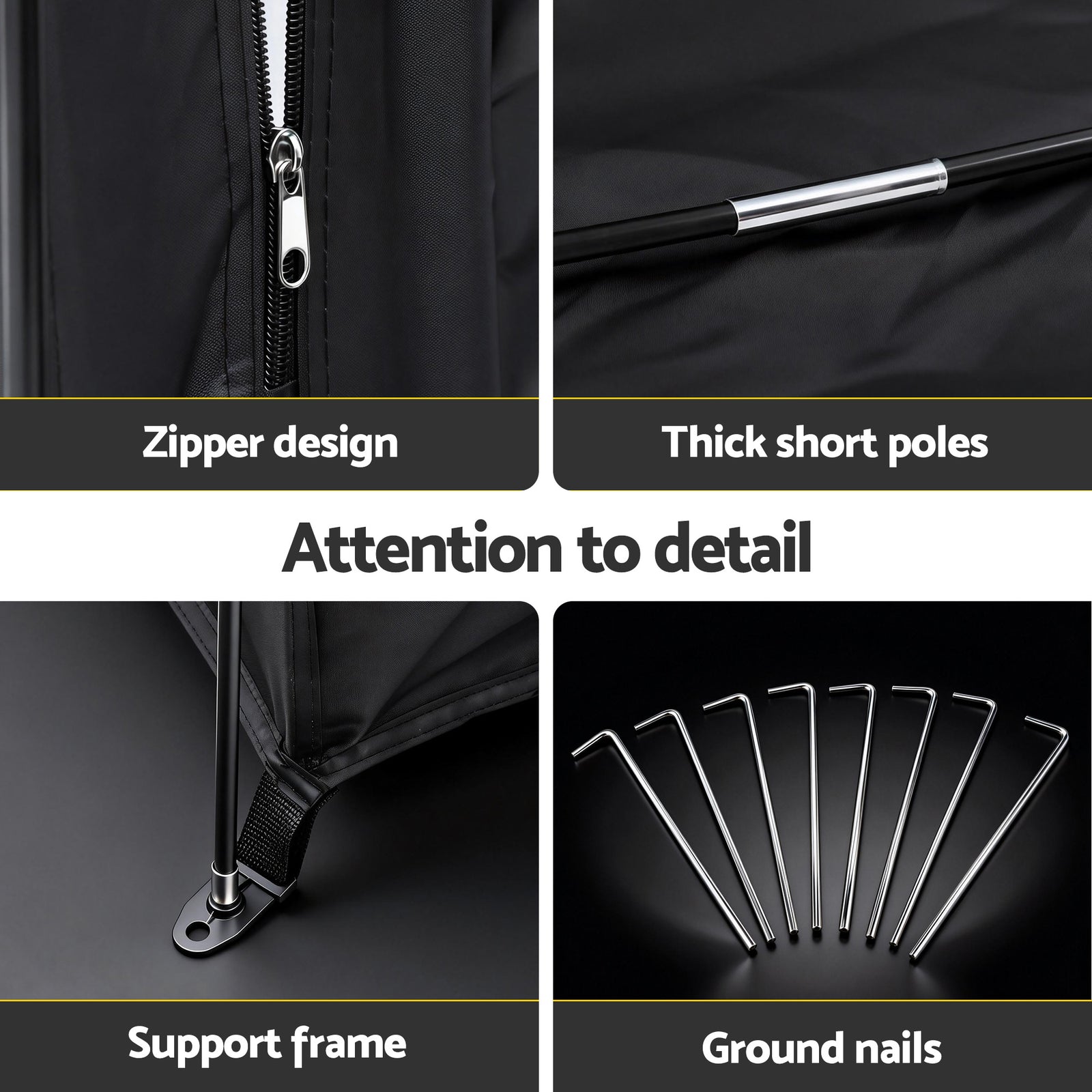 Giantz Bike Storage Tent Waterproof Outdoor UV Protection Shelter w/ Large Space