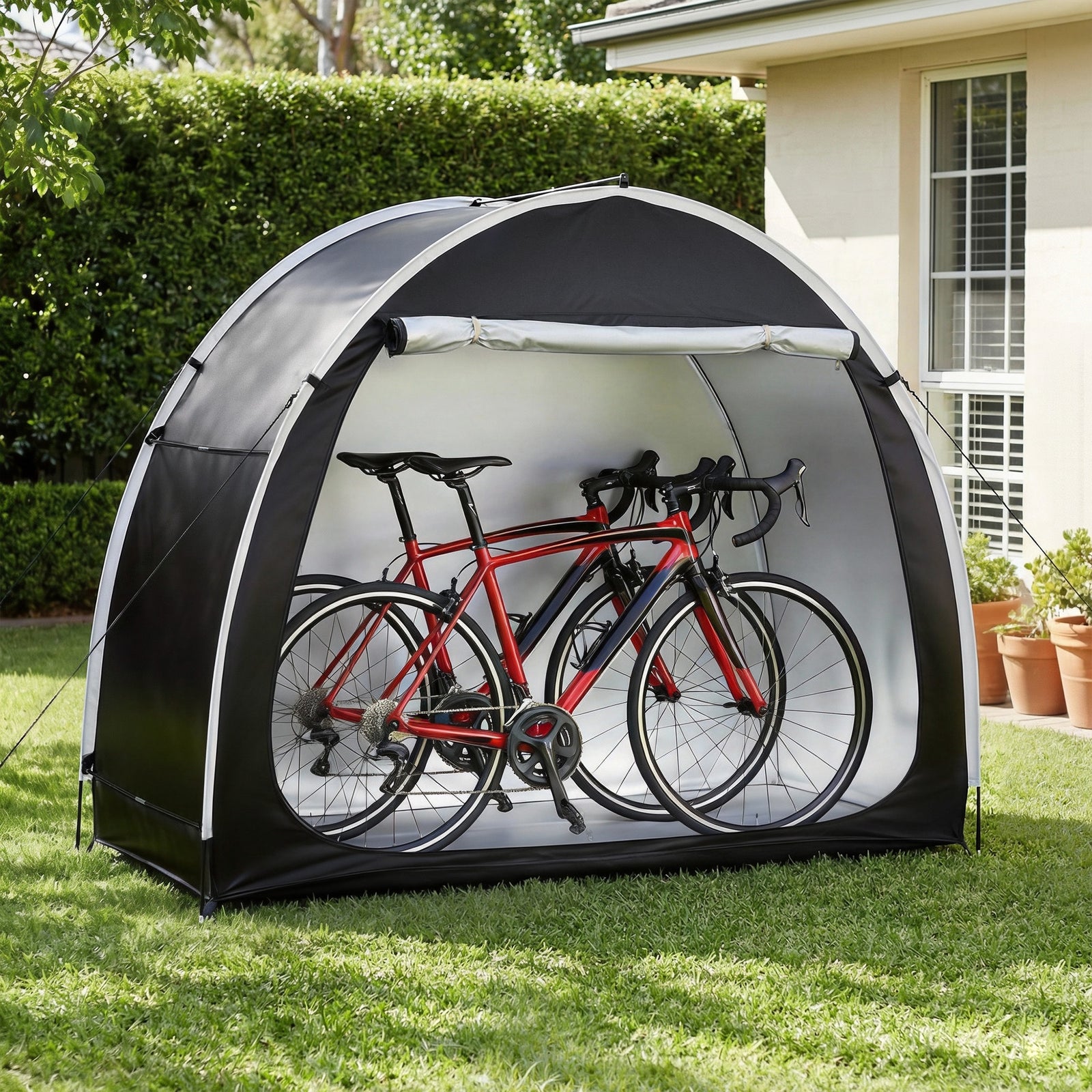 Giantz Bike Storage Tent Waterproof Outdoor UV Protection Shelter w/ Large Space