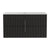 Cefito Vanity Unit 900mm Bathroom Cabinet Storage Wall Hung Black Timber Front