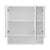 Cefito Bathroom Mirror Cabinet Medicine Adjustable Shelves Wall Hung 700x750mm White