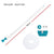 Bestway Pool Cleaner 2 Cleaning Heads Vacuum 6m Hose 1.9m Aluminium Pole