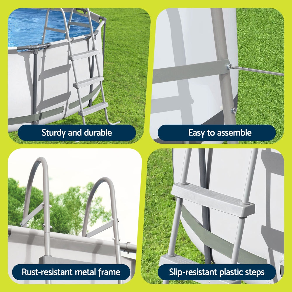Bestway Above Ground Pool Ladder with Removable Steps