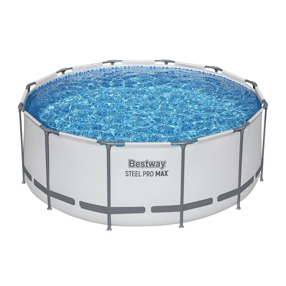 Bestway 366cm Swimming Pool Above Ground Pools Round Filter Pump Cover Ladder