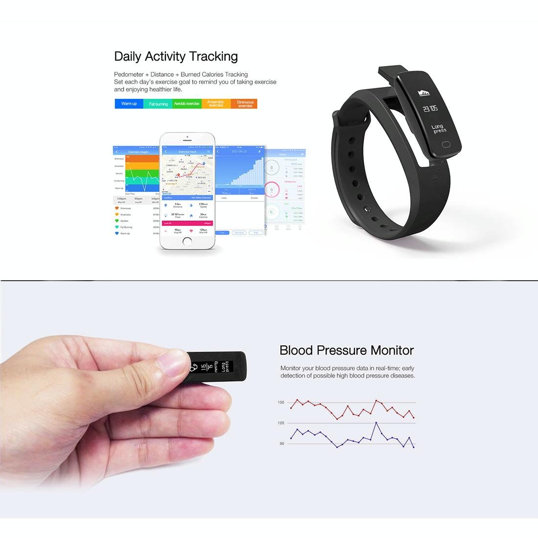 Waterproof Heart Rate Fitness Tracker With Sleep Monitoring-1915196726428438534