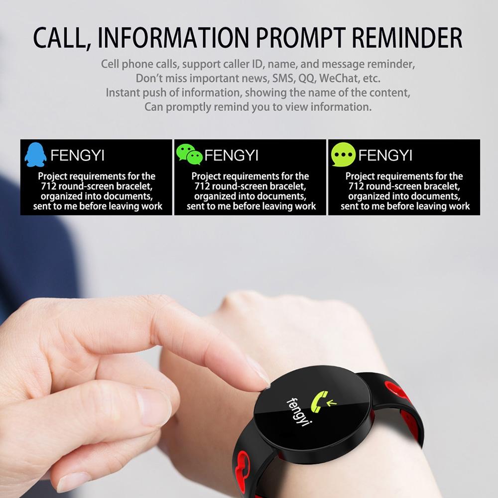 Smart Health Monitoring Bracelet With Waterproof Tft Screen-1915196593708077059
