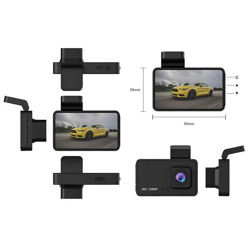 1080P Hd Single Driving Recorder - 3 Inch Car-1915197083934134273