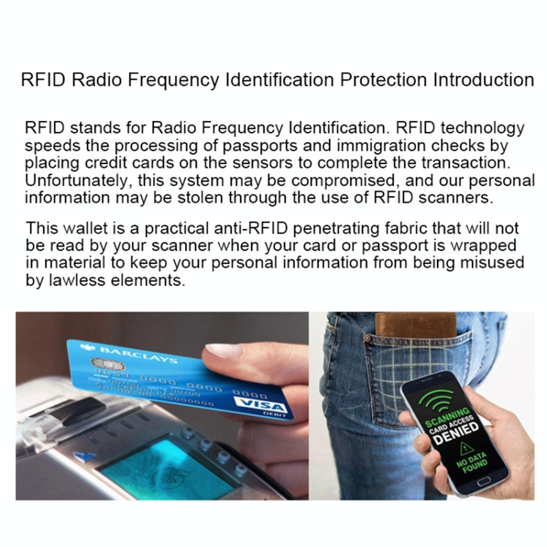 Rfid Blocking Passport Sleeves - 100 Pack 13.5X10.5Cm-1915197756310425603