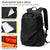 Multifunctional Oxford Laptop Backpack In Black-1915196700511834115