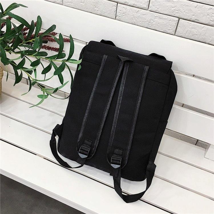 Leisure Cat Backpack - Canvas-1915196802508918785