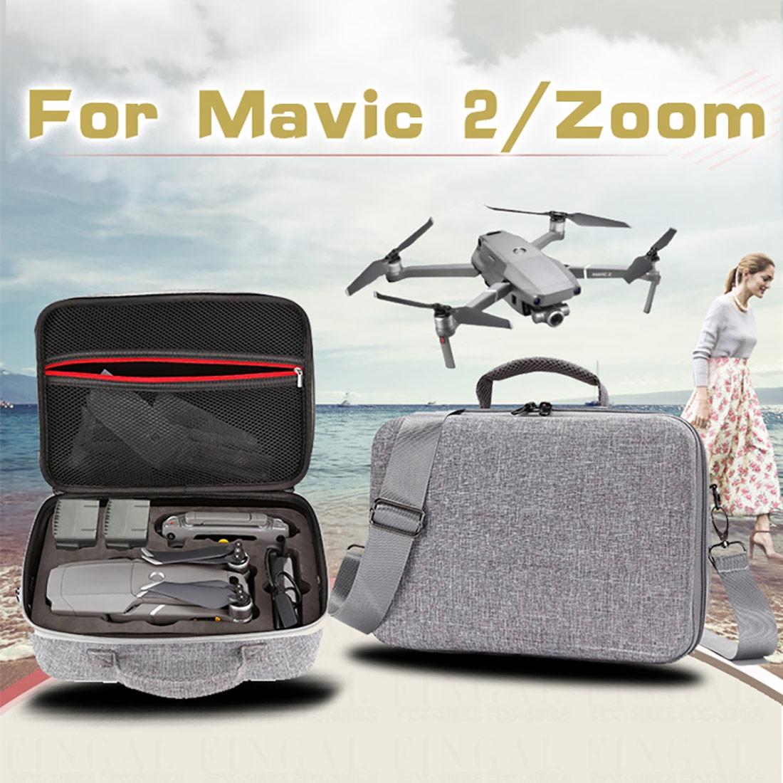 Portable Shockproof Waterproof Case For Dji Mavic 2 Pro / Zoom & Accessories - 29Cm X 19.5Cm X 12.5Cm-1915196551534350336