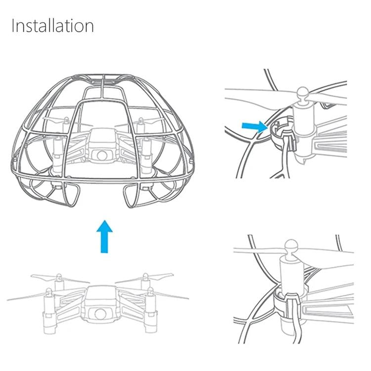 Protective Cage For Dji Tello Drone-1964932359912558594