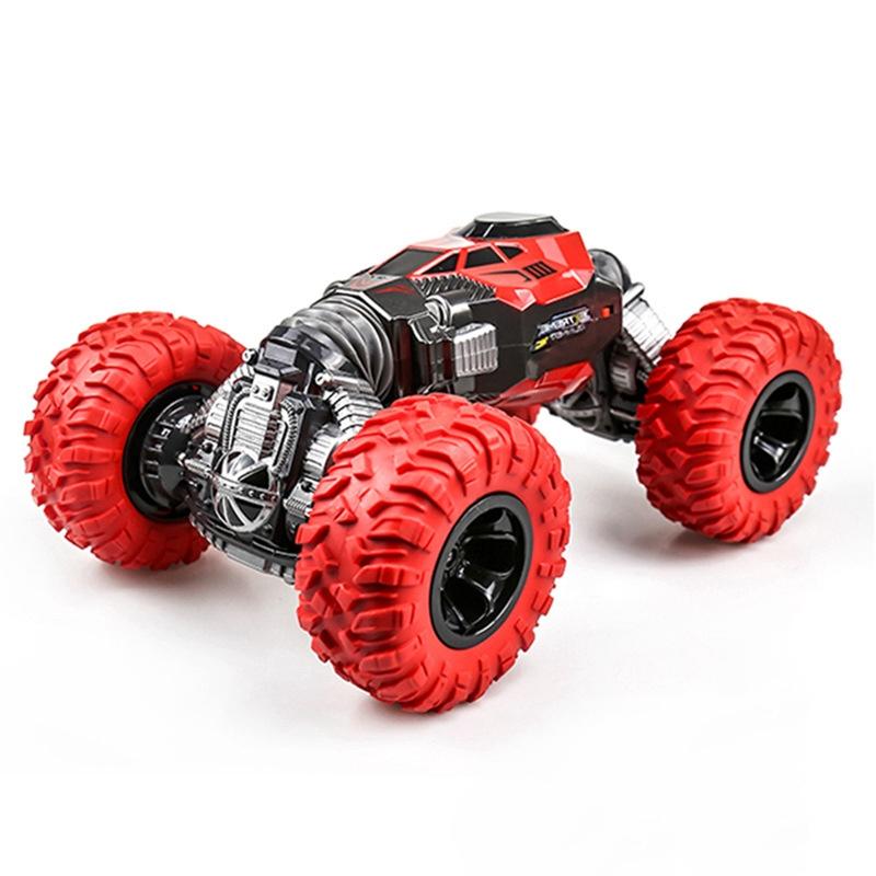 33Cm Red 2.4Ghz Double-Sided Twisted Off-Road Rc Toy Car For Kids-1964932154576211969