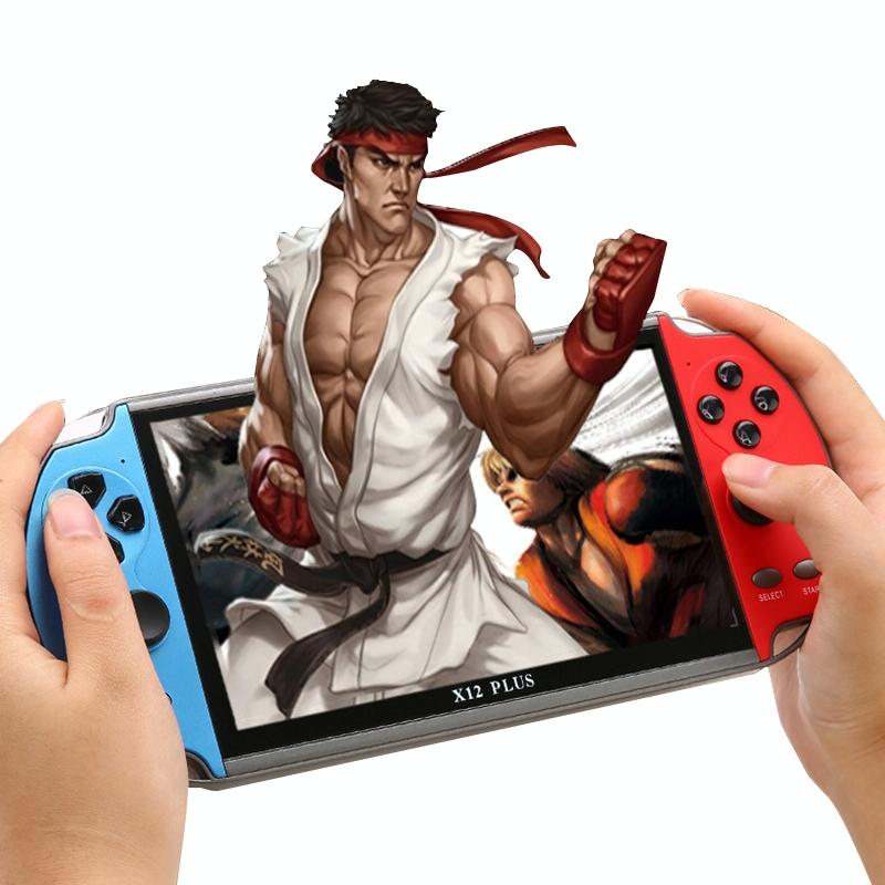 7 Retro Handheld Game Console With 16Gb Memory - Mp4 / E-Book Support-1915196585843757056