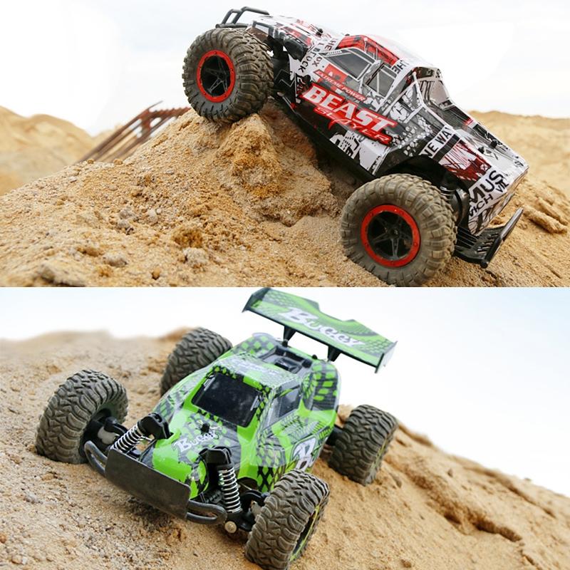 1 16 Wireless R / C Drift Car - 2.4G Remote Control Off-Road 4Wd Red-1964932154395856897
