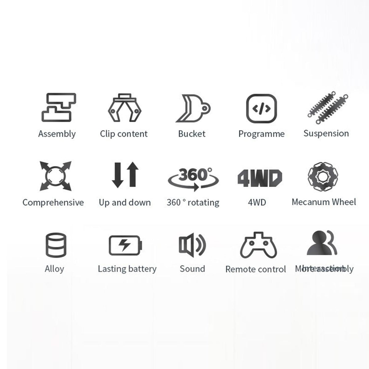 Alloy Remote Control Excavator For Engineering Projects-1915197845334528003