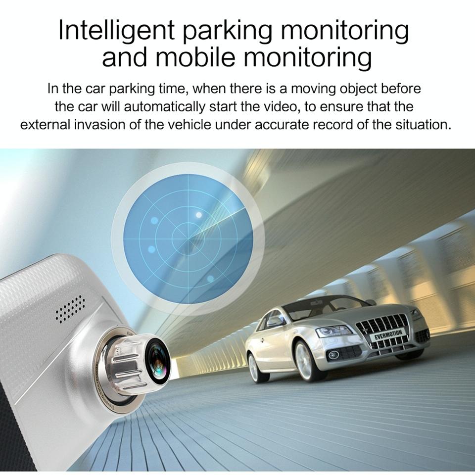 7 Lcd Touch Screen Rear View Mirror Car Recorder With Separate Camera-1915197505369411585