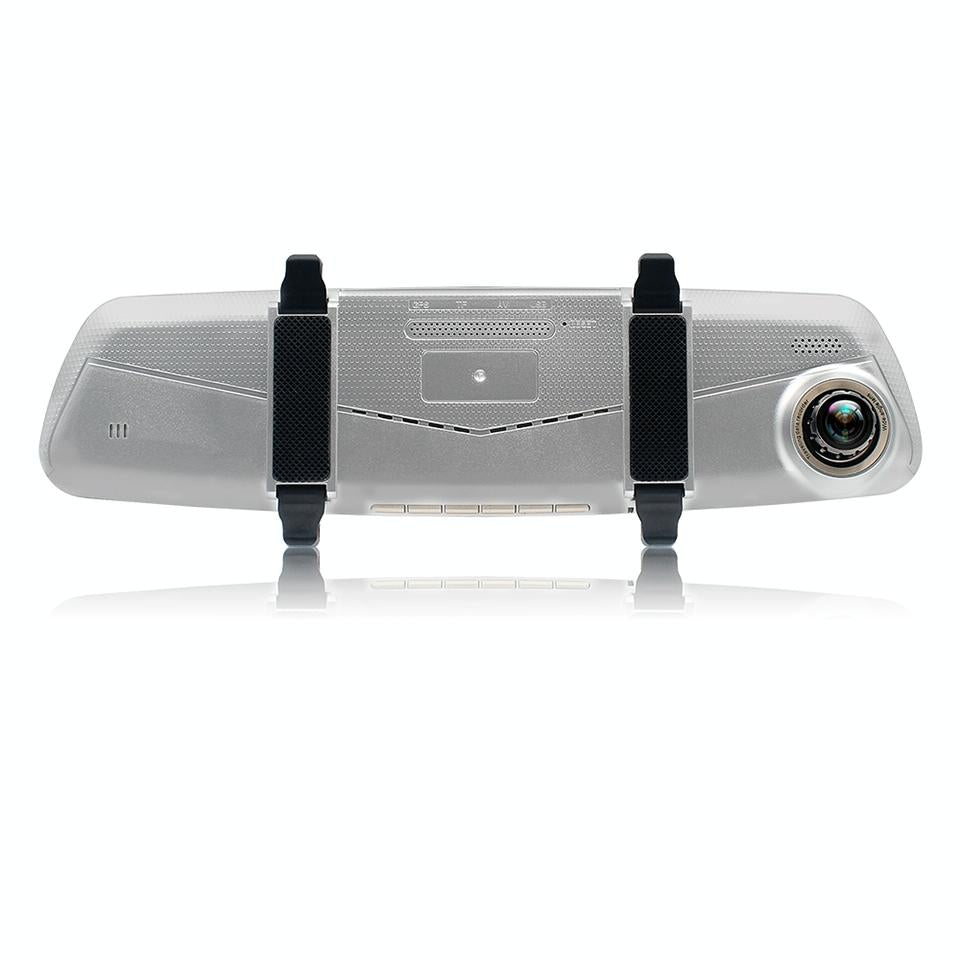 7 Lcd Touch Screen Rear View Mirror Car Recorder With Separate Camera-1915197505369411592