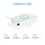 Wireless Music Receiver For Car With 3.5Mm Jack - Mini Bluetooth White-1915196621746999301