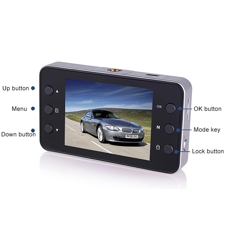 Full Hd 720P Car Dvr With 90 Degree Wide Angle 2.3 Screen-1915198433917014017