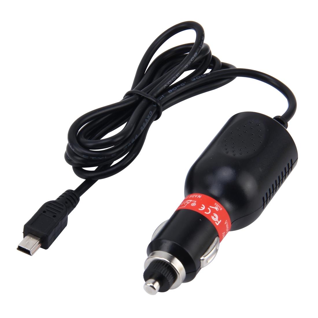 Universal Car Charger For Dvr Camera Gps - 10V To 48V Input 5V 2A Output-1915198060674289665