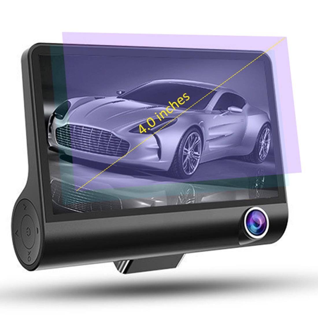 Full Hd 1080P 3-Channel Car Dvr With 4 Ips Screen 5Mp Camera And 170 Degree Wide Angle-1915197525934084104