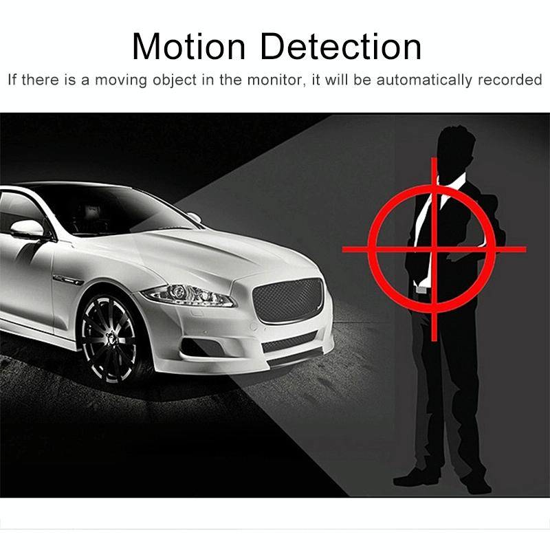 Smart Car Dual Lens Video Camera - Full Hd 1080P Motion Detection Tf Card Support-1964932360088719362