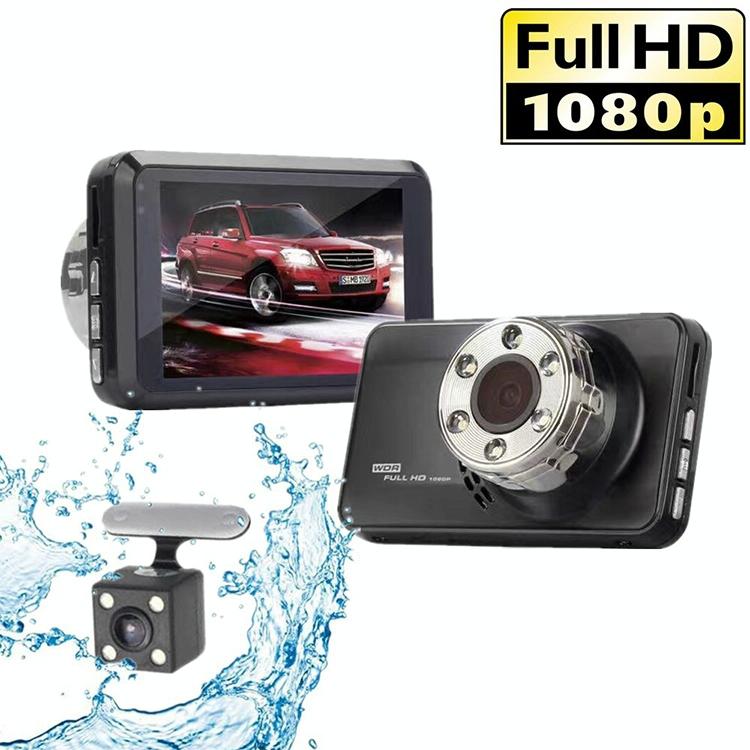 Hidden Dual-Lens Car Dvr With Reversing Video Monitor-1915198074716819457