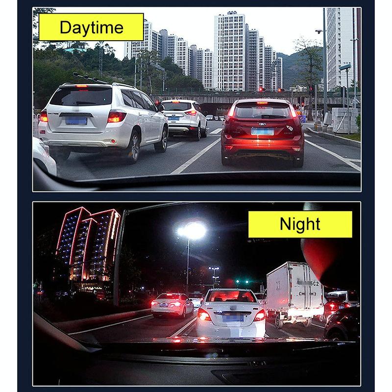 Hd 1080P Car Dvr With 3-In-1 Function And Wide Angle Night Vision - 4 Inch-1915197720902111234
