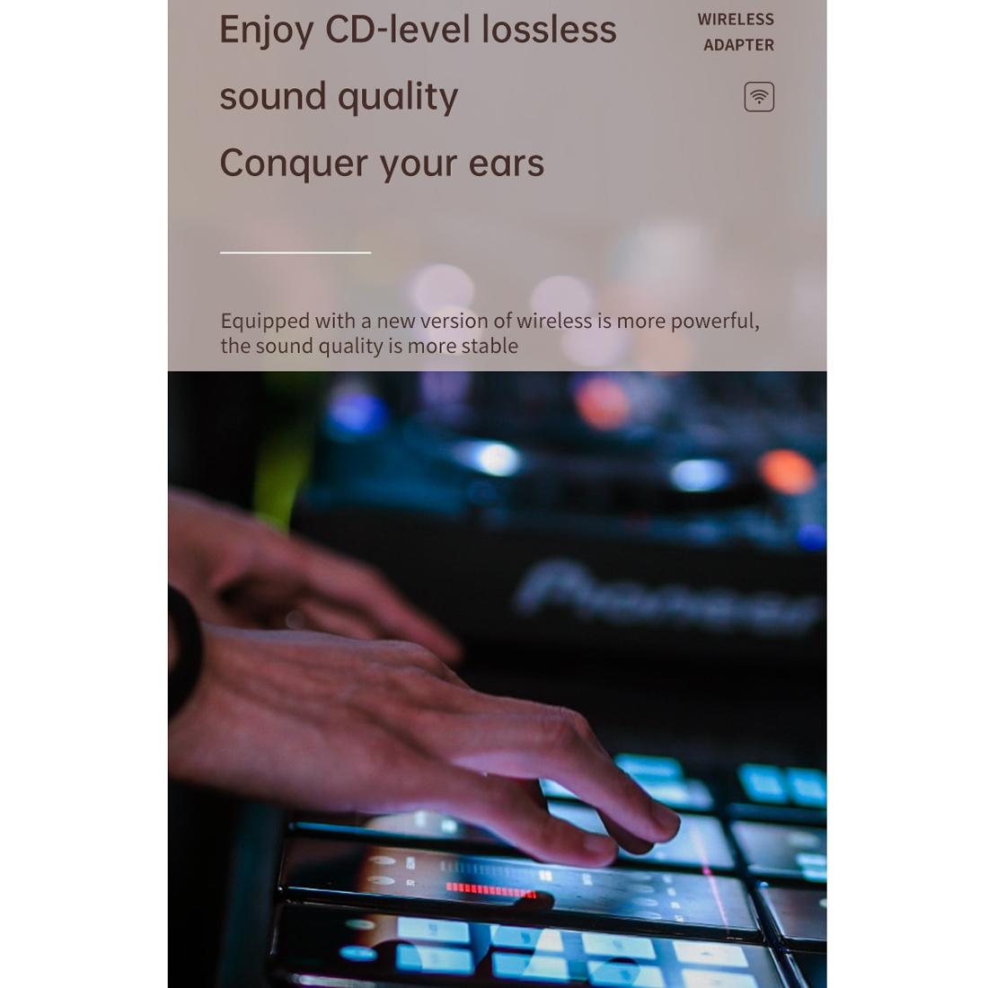 2-In-1 Bluetooth Adapter With Lcd Display - Black-1915196712738230277