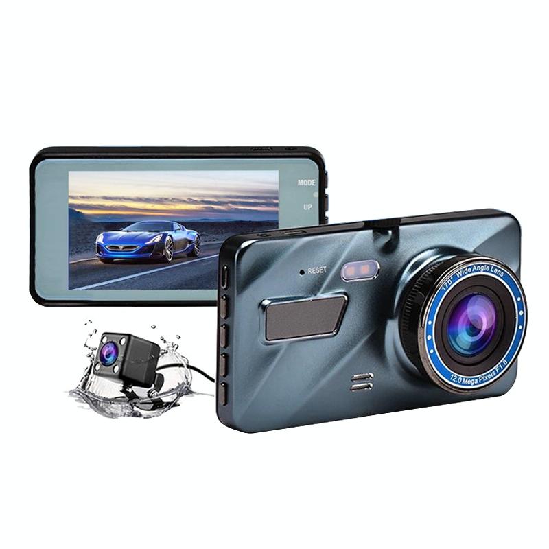 1080P Dual Recording Car Dvr With Parking Monitoring And Loop Recording - 4 Inch 2.5D Hd-1915197040011382792