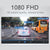 1080P Dual Recording Car Dvr With 4 Touch Screen Parking Monitoring & Loop Recording-1915198407031525380