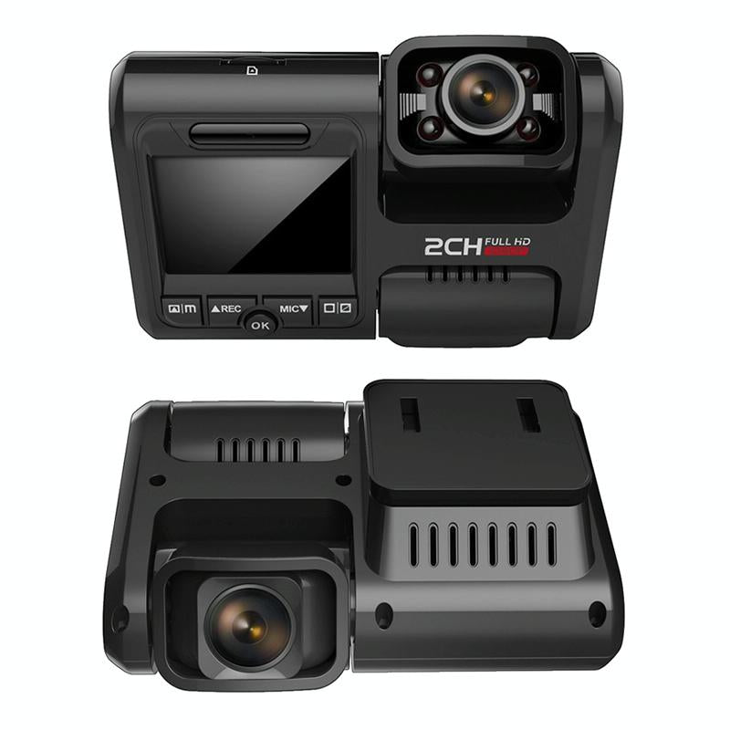 360-Degree Panoramic Dual-Lens Hd Driving Recorder With Wifi And Night Vision-1915197781270728705