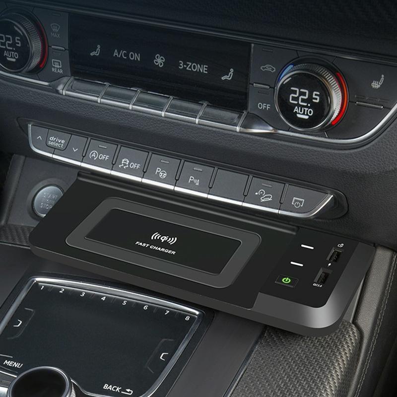 15W / 10W Wireless Charger For Audi Q5L 2018-2022 - Qi Standard-1915197516341710853