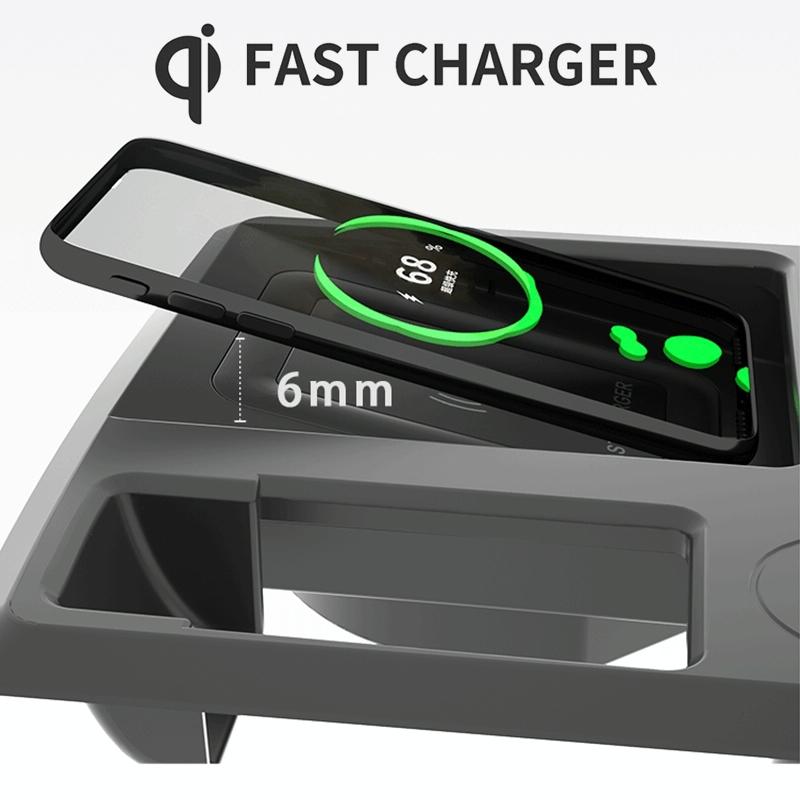 15W / 10W Wireless Charger For Audi Q3 2019-2022 - Qi Standard-1915197092477931521