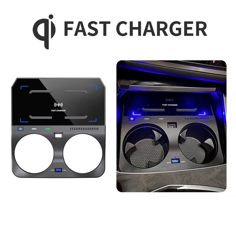 10W Wireless Charger For Bmw X6 2020-2022 - Qi Standard Quick Charging-1915197592824844289