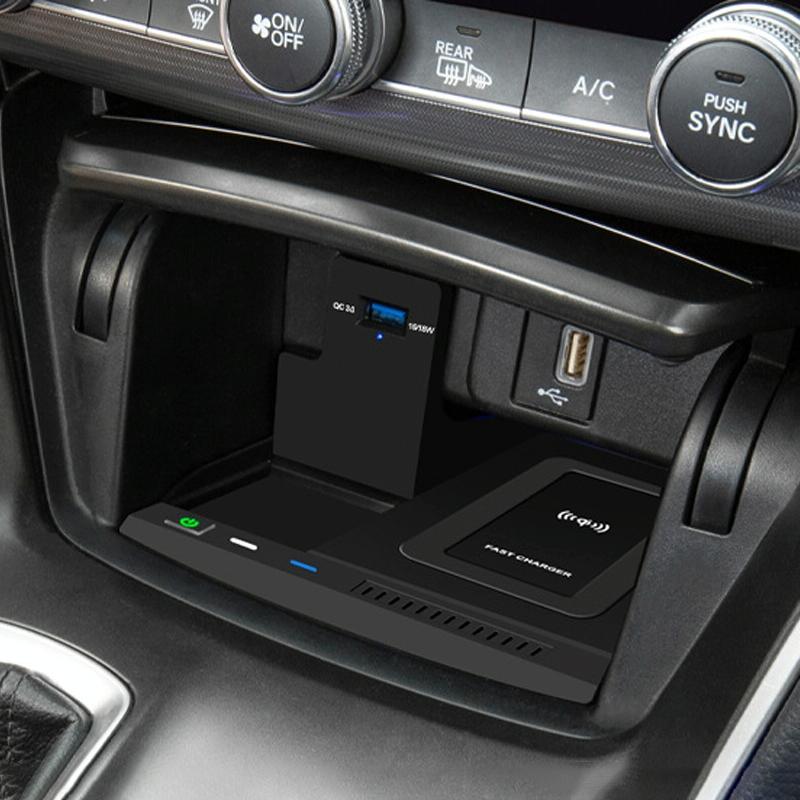 Wireless Car Charger For Honda Inspire 2018-2022 - 10W Qi Quick Charge-1915197013327220741