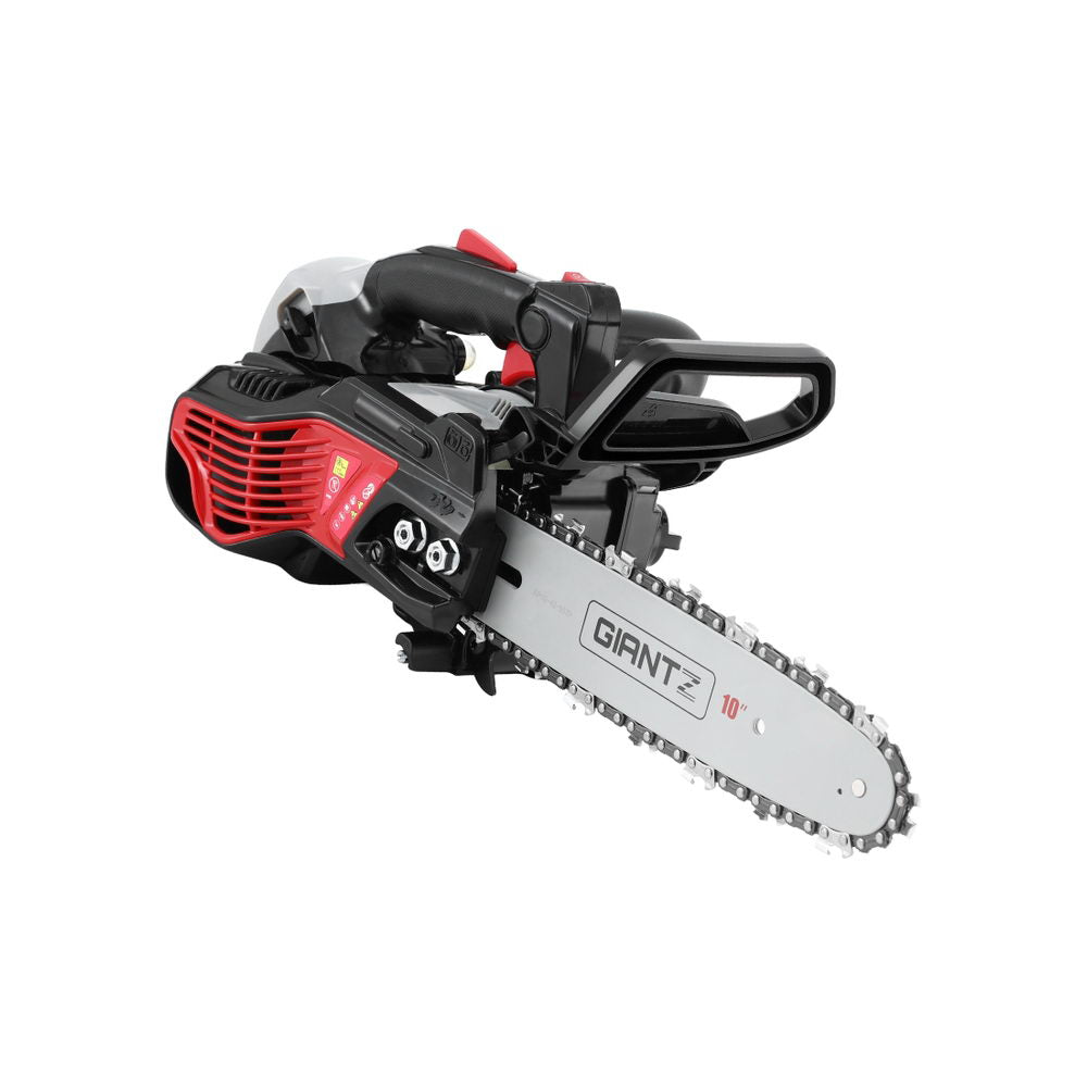 Giantz 25CC Petrol Chainsaw 10&#39;&#39; Bar Chain Saw Lightweight for Pruning Cutting