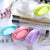 Anyhouz Laundry Brush Blue Multi-Functional Cleaning Washing Flexible Scrub for Bathroom or Kitchen