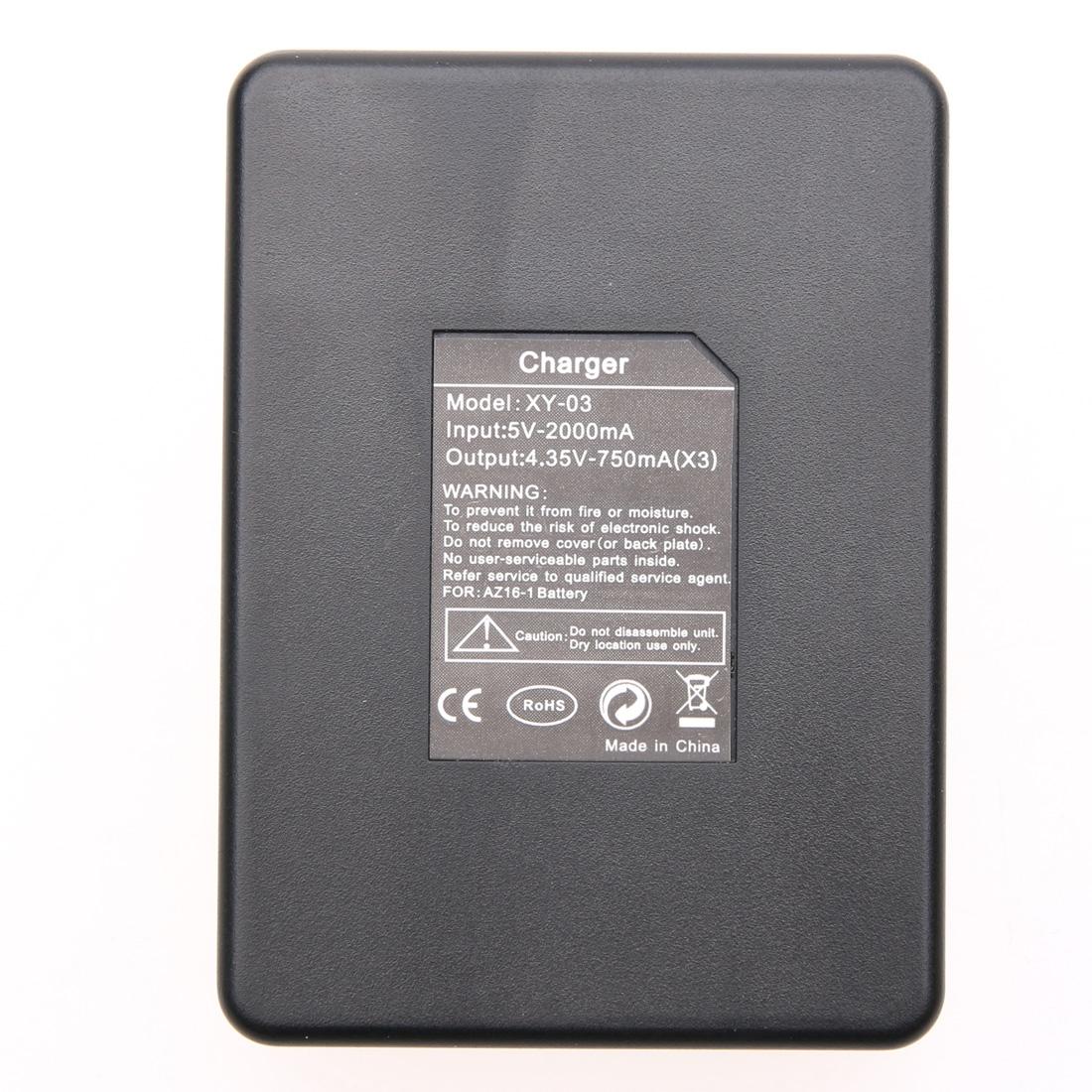 Remote Control Charger For Dual Batteries With Usb Cable For Gopro Hero7 / 6 / 5-1915196749799100417