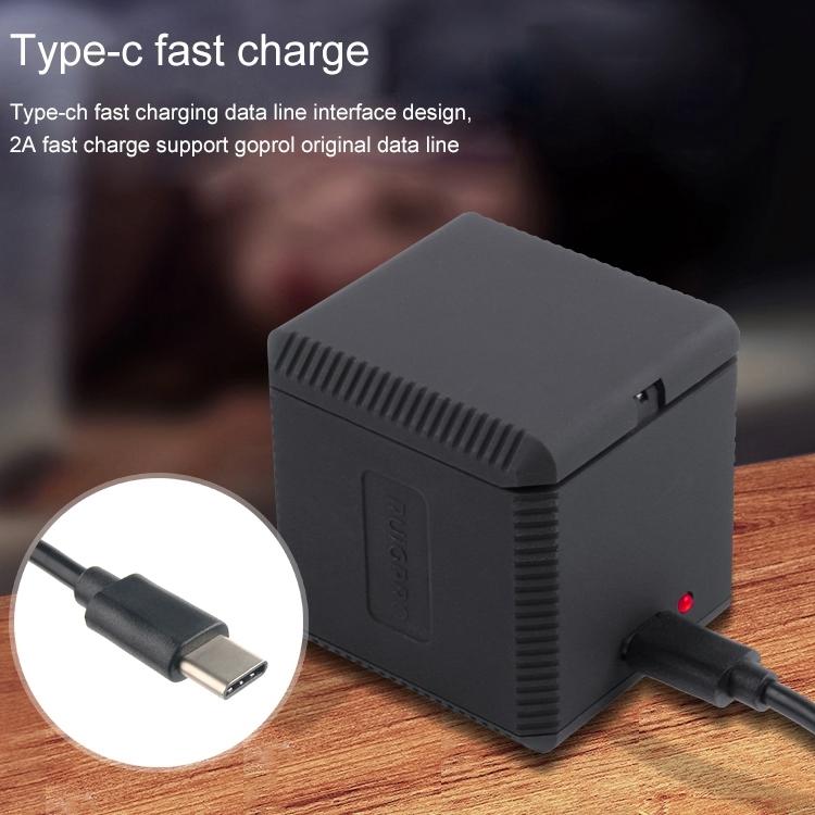 Triple Usb Charger Box For Gopro Hero6 / 5 With Led Indicator And Cable-1915196760997892103