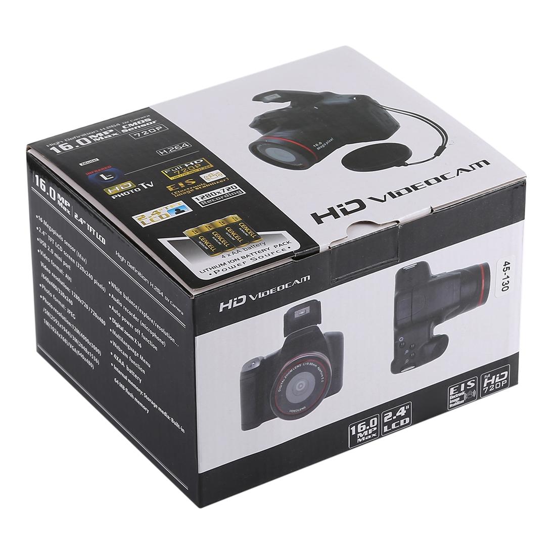 Hd Dv Slr Camera With 1.3Mp 2.4 Lcd 720P Recording And Eis-1915197270475804679