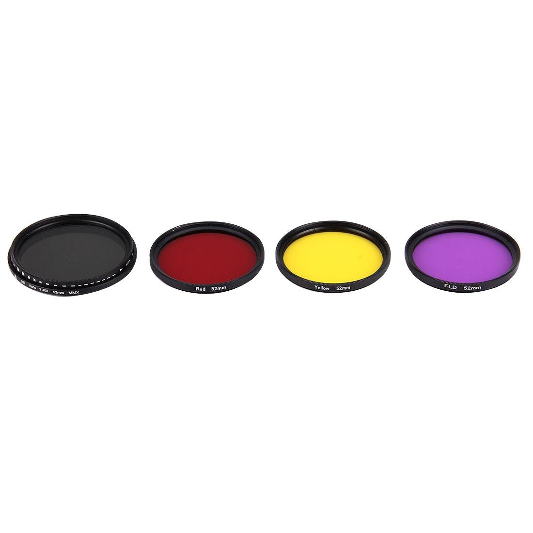 Professional 52Mm 4-In-1 Lens Filter For Gopro Hero-1915198054991007751