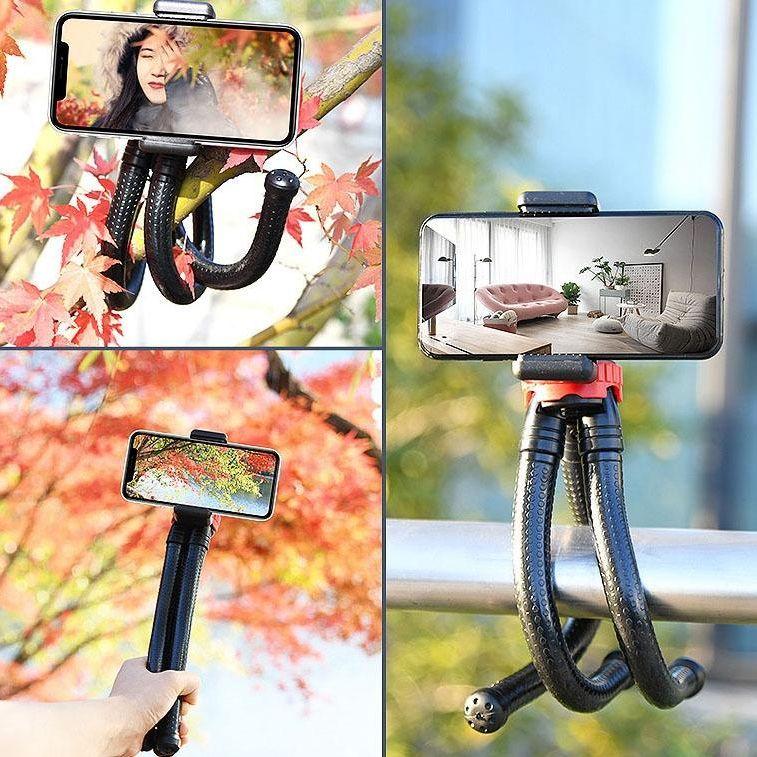 Flexible Mini Tripod With Ball Head For Slr Gopro Dji And Other Action Cameras - 30Cm X 5Cm-1915197421521080321