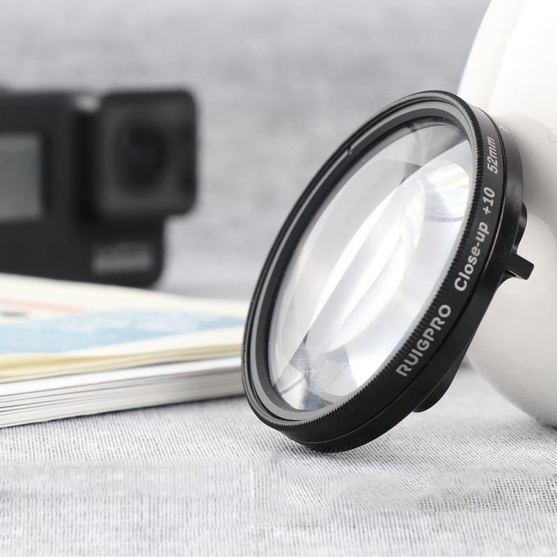 52Mm Professional Filter Set For Gopro Hero 7 / 6 / 5 With Adapter And Lens Cap-1915197230105628673
