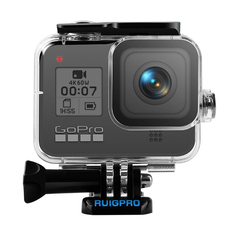 Waterproof Housing For Gopro Hero8 With Mount And Screw-1922443415216328705