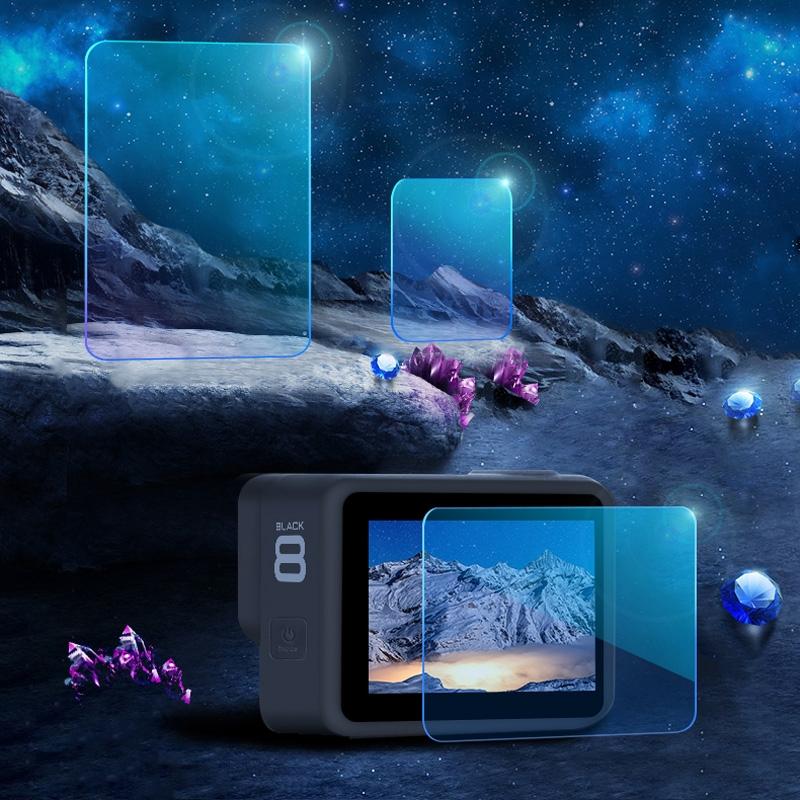Tempe Glass Film For Gopro Hero8 Lens And Display - Clear-1915196609017286657