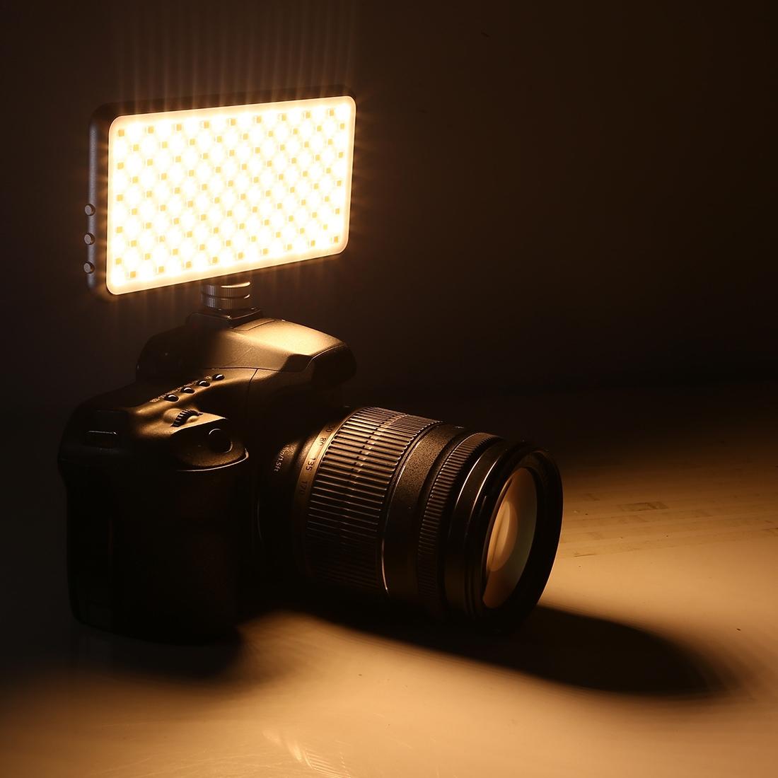 Pocket Led Studio Light For Vlogging & Photography - 180 Leds Oled Display Cold Shoe Mount - Canon / Nikon Dslr-1915197543566938113