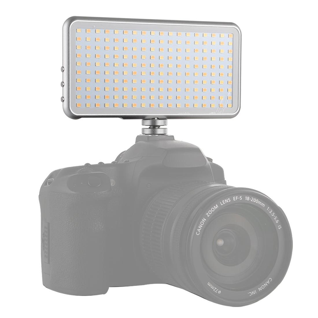 Pocket Led Studio Light For Vlogging & Photography - 180 Leds Oled Display Cold Shoe Mount - Canon / Nikon Dslr-1915197543566938118