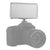 Pocket Led Studio Light For Vlogging & Photography - 180 Leds Oled Display Cold Shoe Mount - Canon / Nikon Dslr-1915197543566938118